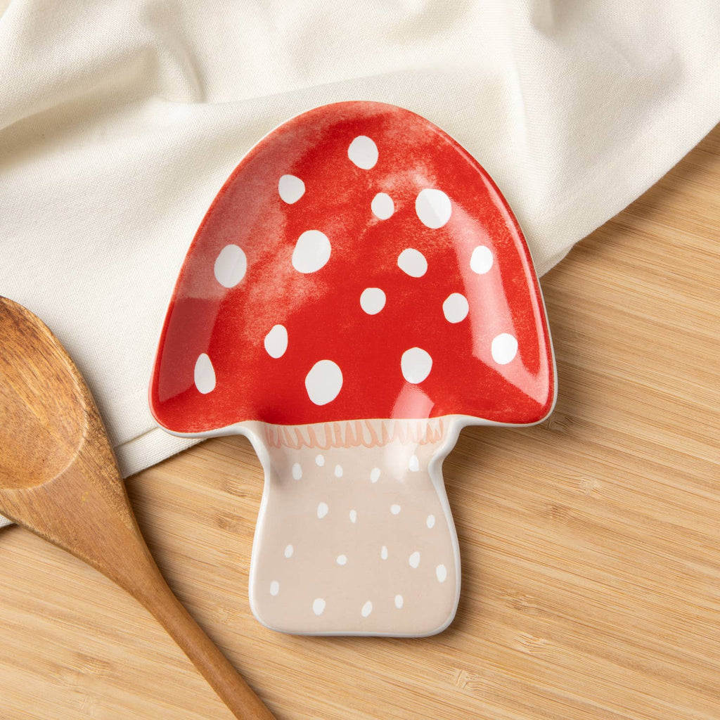 Mushroom Shaped Spoon Rest