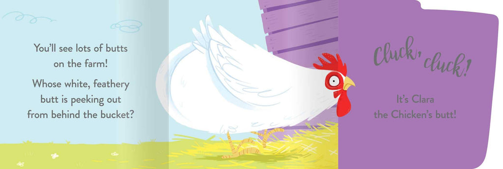 Whose Butt? On the Farm: Lift-the-Flap Book by