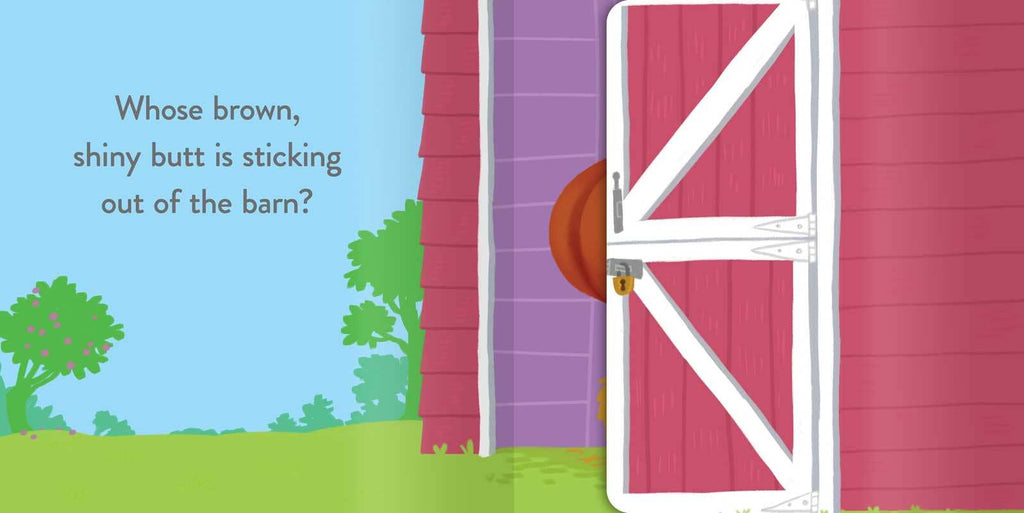 Whose Butt? On the Farm: Lift-the-Flap Book by