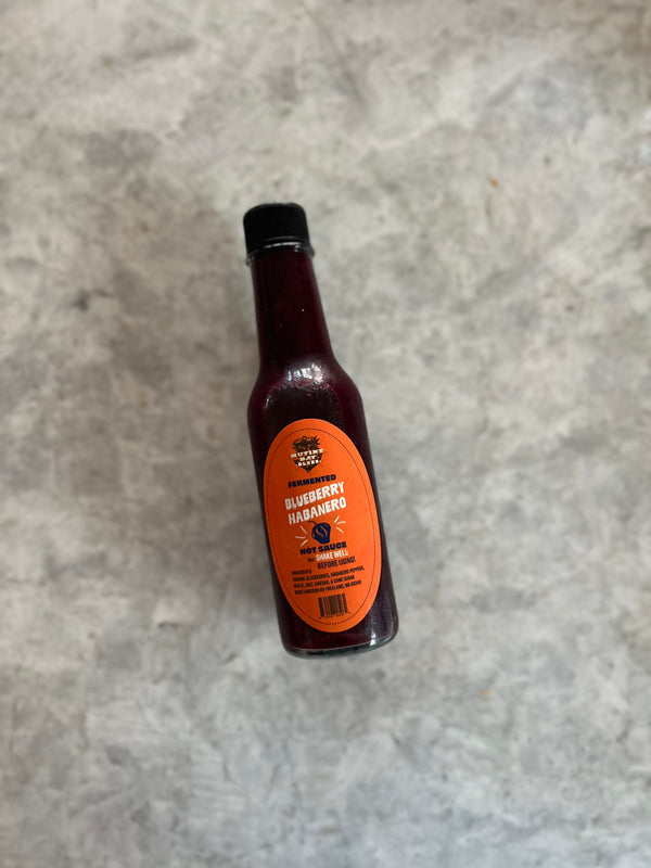 Fermented Blueberry Habanero Hot Sauce