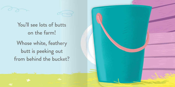 Whose Butt? On the Farm: Lift-the-Flap Book by