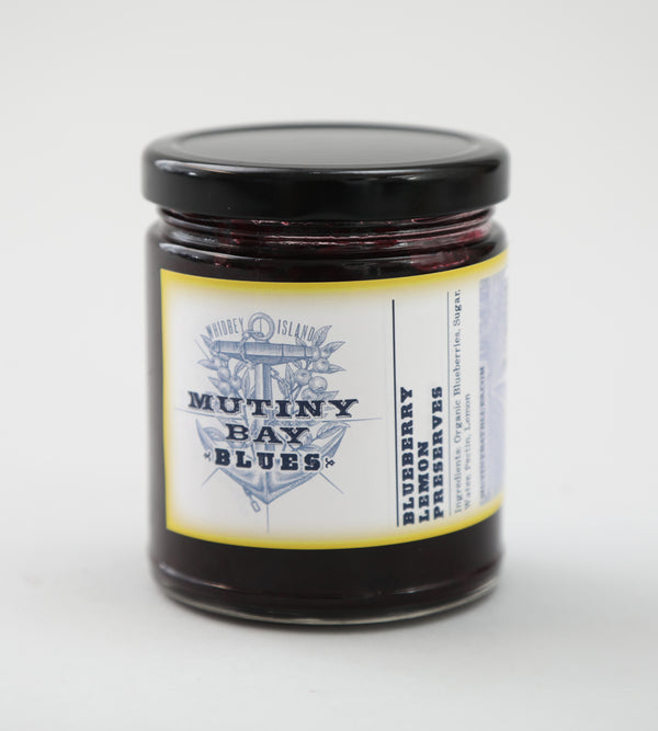 Mutiny Bay Blues, Blueberry Lemon Preserves - 12 oz