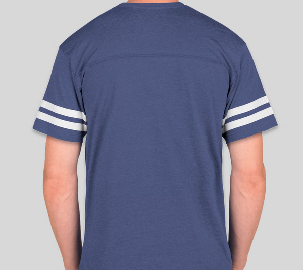 Mutiny Bay Blues Varsity T-shirt